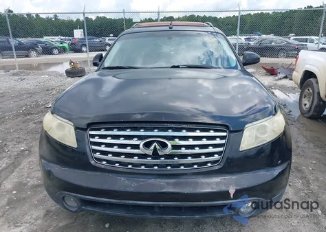 2005 Infiniti Fx35 z USA, uszkodzony, nr VIN JNRAS08U25X105224